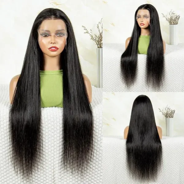 180% Density Human Hair Wigs Full Volume Natural Look Lace Front & Glueless Options for Professional Styling