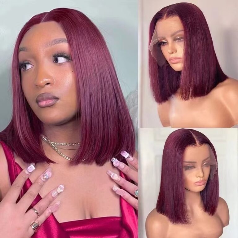 Vietnamese Pink Wig Human Hair Premium Virgin Cuticle Aligned Lace Wig, Soft Texture, Custom Density