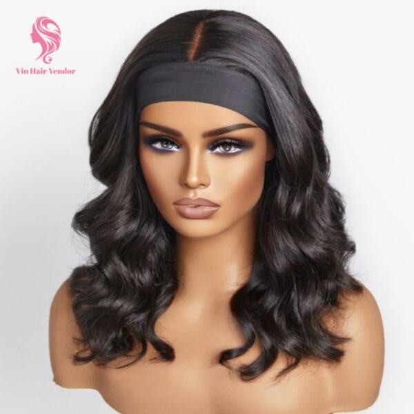 Premium Headband Wigs for Women Natural Look Human Hair Glueless Easy Wear Factory Wholesale Supply