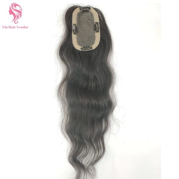 Premium Lace Hair Topper for Women Human Hair Natural Scalp Coverage Lightweight Breathable Design